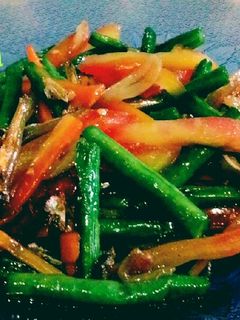 Foto resep Tumis kacang panjang teri