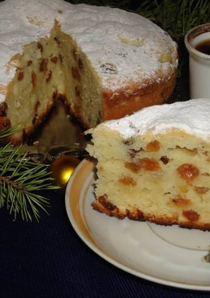 Манник на сметане
