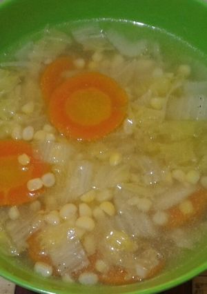 Foto resep Sawi putih kuah