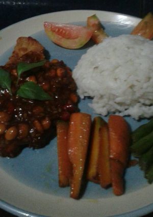 Foto resep Steak ayam crispy with saus kedelai