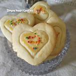 Simple Heart Cookies