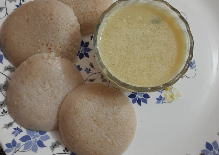 Easiest Way to Make Homemade Rava oats idli