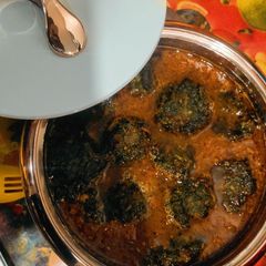 A picture of Palak Kofta.