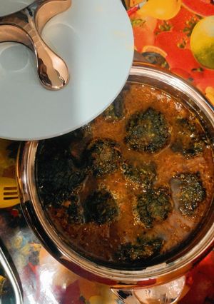 A picture of Palak Kofta.