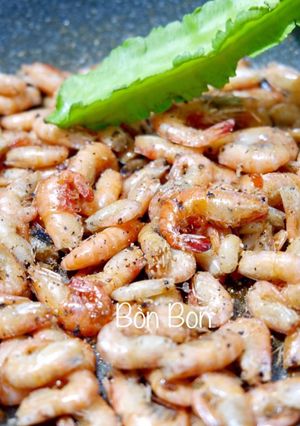 Hình của món Tép Bầu Rim Mặn Ngọt.