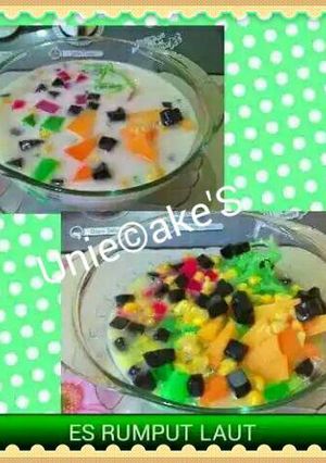 Foto resep ES RUMPUT LAUT LARISS MANIISSS('aLa Stand Halal 