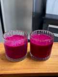 Jus Buah Naga Strawberry