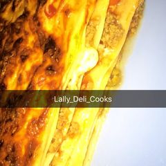 A picture of Lasagne.