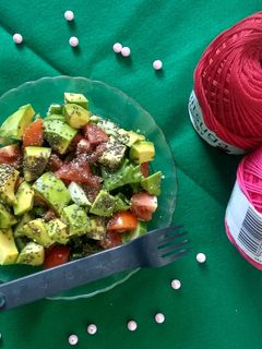 Foto resep Salad sayur + alpukat