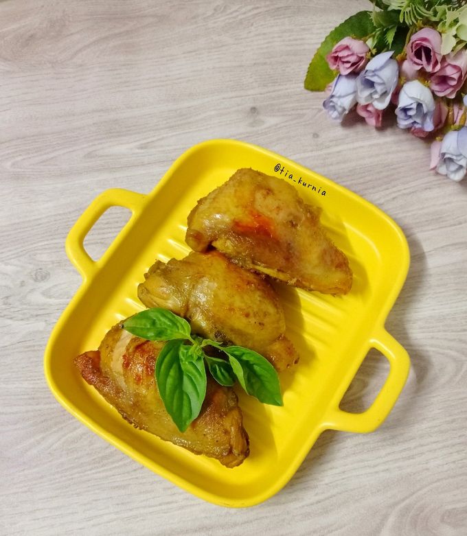 Foto resep Ayam Goreng Ungkep Bumbu Cikur & Kemiri
