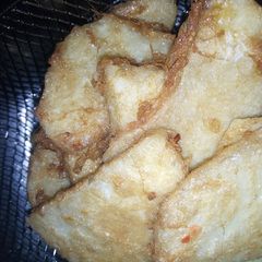 A picture of Golden yam with Naman Rago.