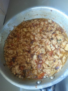 A picture of Scrambled eggs.