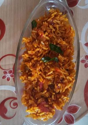 મસાલા ભાત (Masala Rice Recipe In Gujarati) રેસીપી મુખ્ય ફોટો