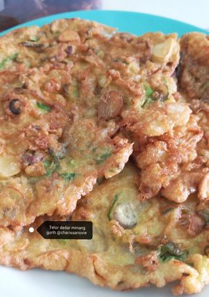 Foto resep Telor dadar minang gurih 😋