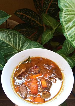 Foto resep Semur Hati Ayam Wortel
