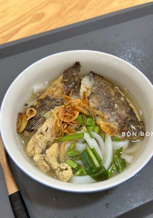 Hình của món Bánh Canh Cá Kình.