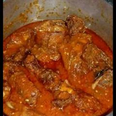 A picture of Chicken stew.