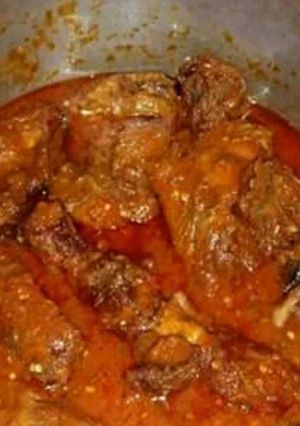 A picture of Chicken stew.