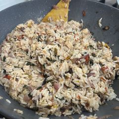 A picture of Chi-Mango stir fry.