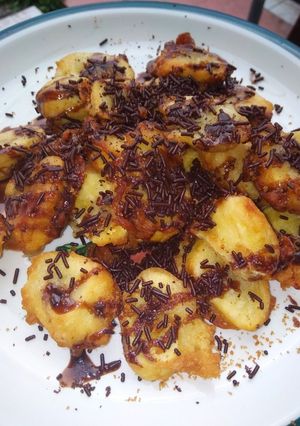 Foto resep Pisang goreng coklat
