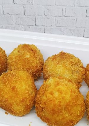 Foto resep Bola Bola Nasi Wortel Keju
