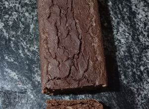 Una foto de Budín de banana y cacao sin azúcares agregados
