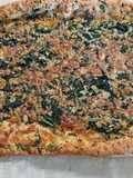 Greenbread with cheese
