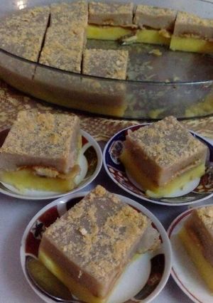 صورة لوصفة مهلبيه بالموز والكاسترد