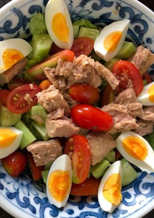 Hình của món Salad cá ngừ.