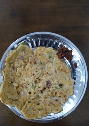A picture of Wheat flour adai.