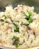 鮭魚鮮菇炊飯