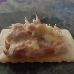 A picture of Tuna salad.