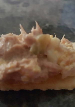 A picture of Tuna salad.