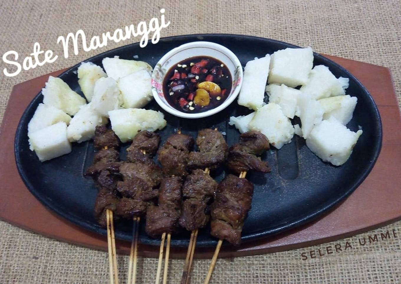 Sate Maranggi (Daging Sapi)