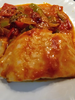 Una foto de Bacalao al horno