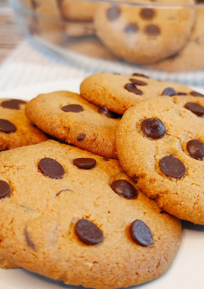Una foto de Cookies con chips de chocolate
