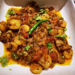 A picture of Prawns Masala.