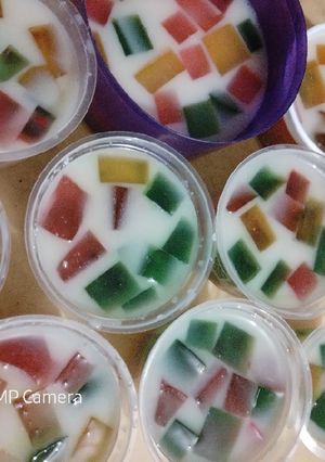 Foto resep Puding Mozaik