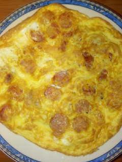 Una foto de Tortilla de chistorra
