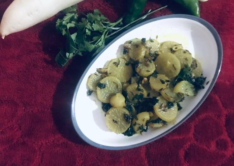 Recipe of Speedy Bhagare Mooli