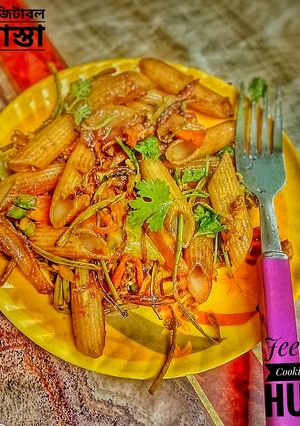 ভেজিটেবল পাস্তা রেসিপির প্রধান ছবি