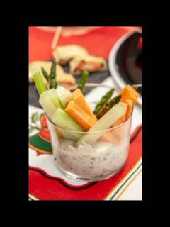 Una foto de Crudités de verdura para dietas de adelgazamiento