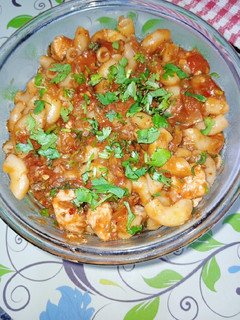 A picture of Tomato Curry Macaroni.