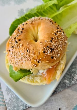 Une photo de Pâte à Bagel
