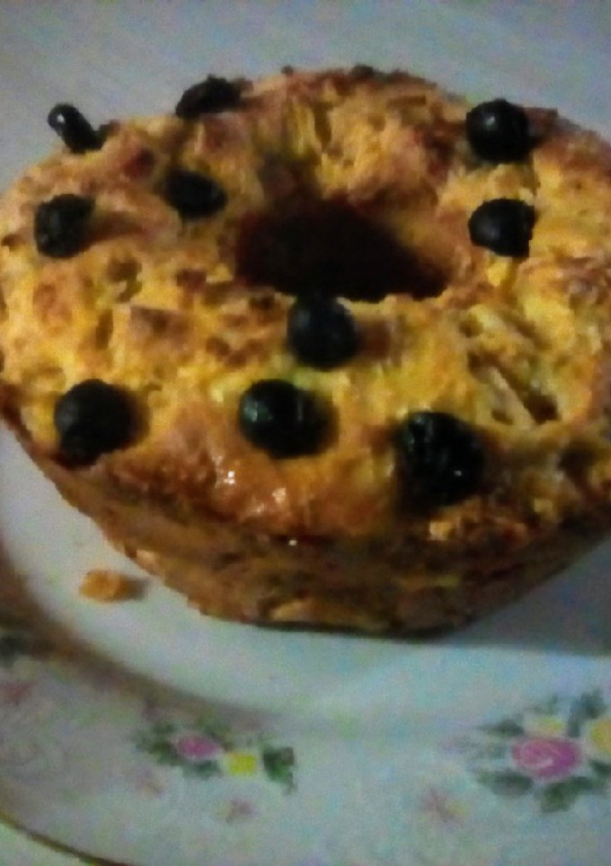 Una foto de Torta de peras y coco 🍐🥥
