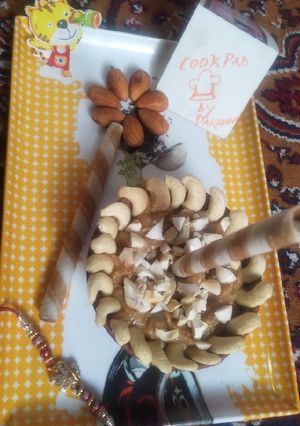 A picture of Dry fruits delight.