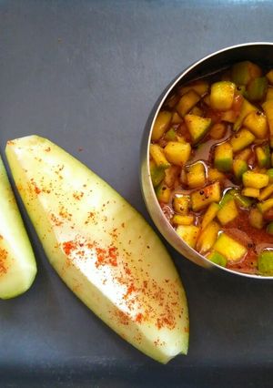 A picture of Chatpata kairi achar(Instant).