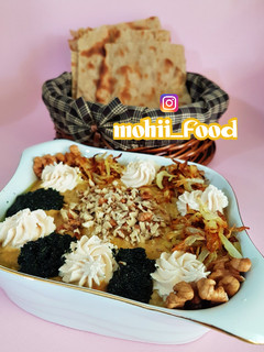 عکسی از دستور کشک بادمجان مجلسی