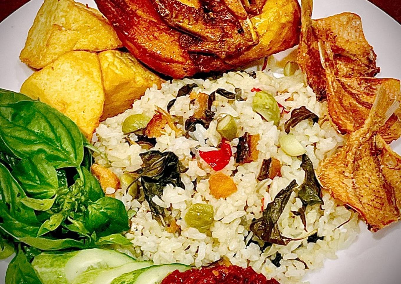 Nasi Liwet Sunda a la Boemi Joglo Bandung ππΌ