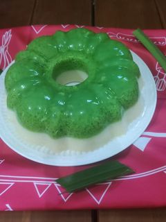 Foto resep Puding Lumut Mentega (Daun Kelor)